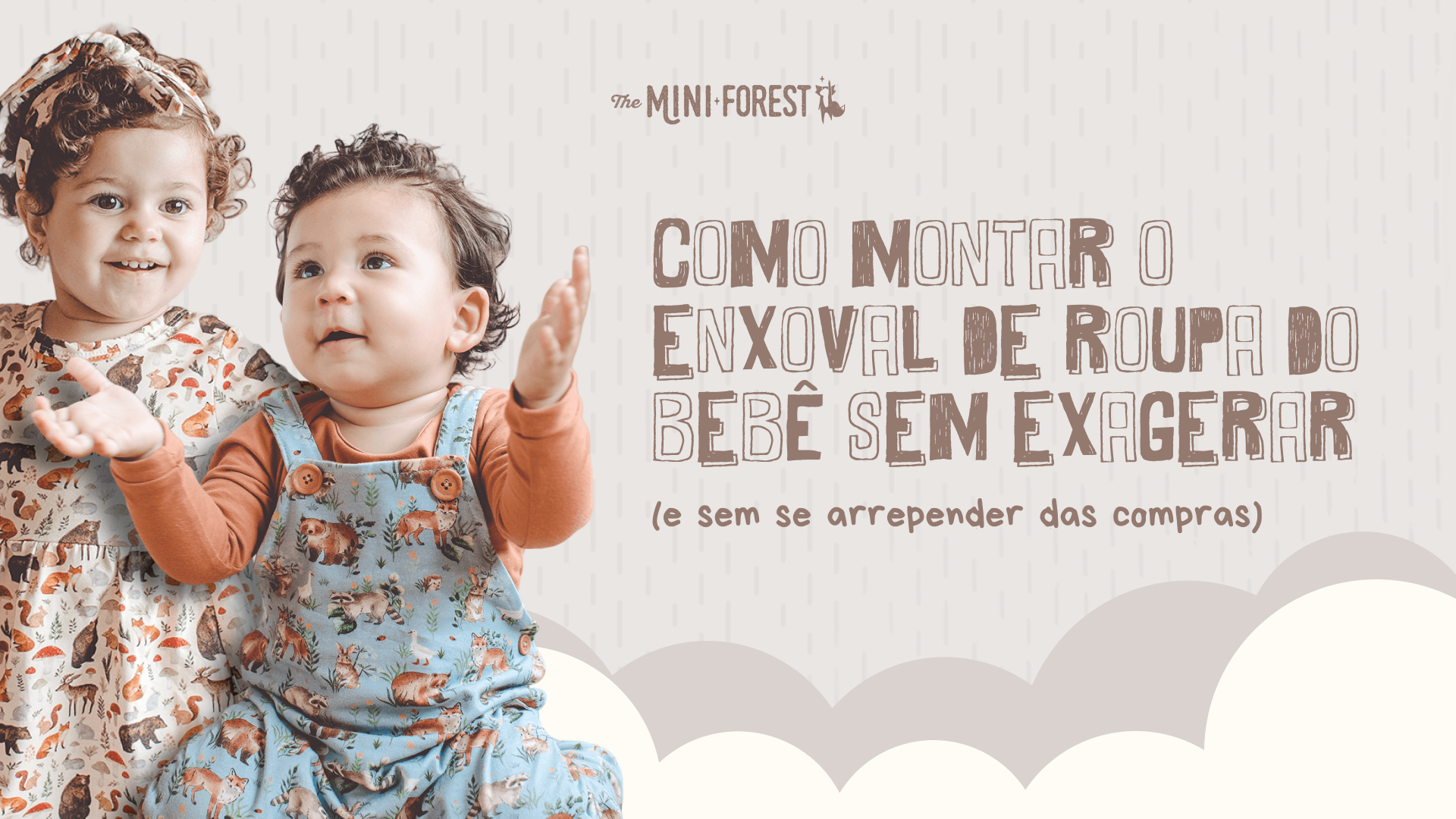 Como montar o enxoval de roupa do bebê sem exagerar (e sem se arrepender das compras)